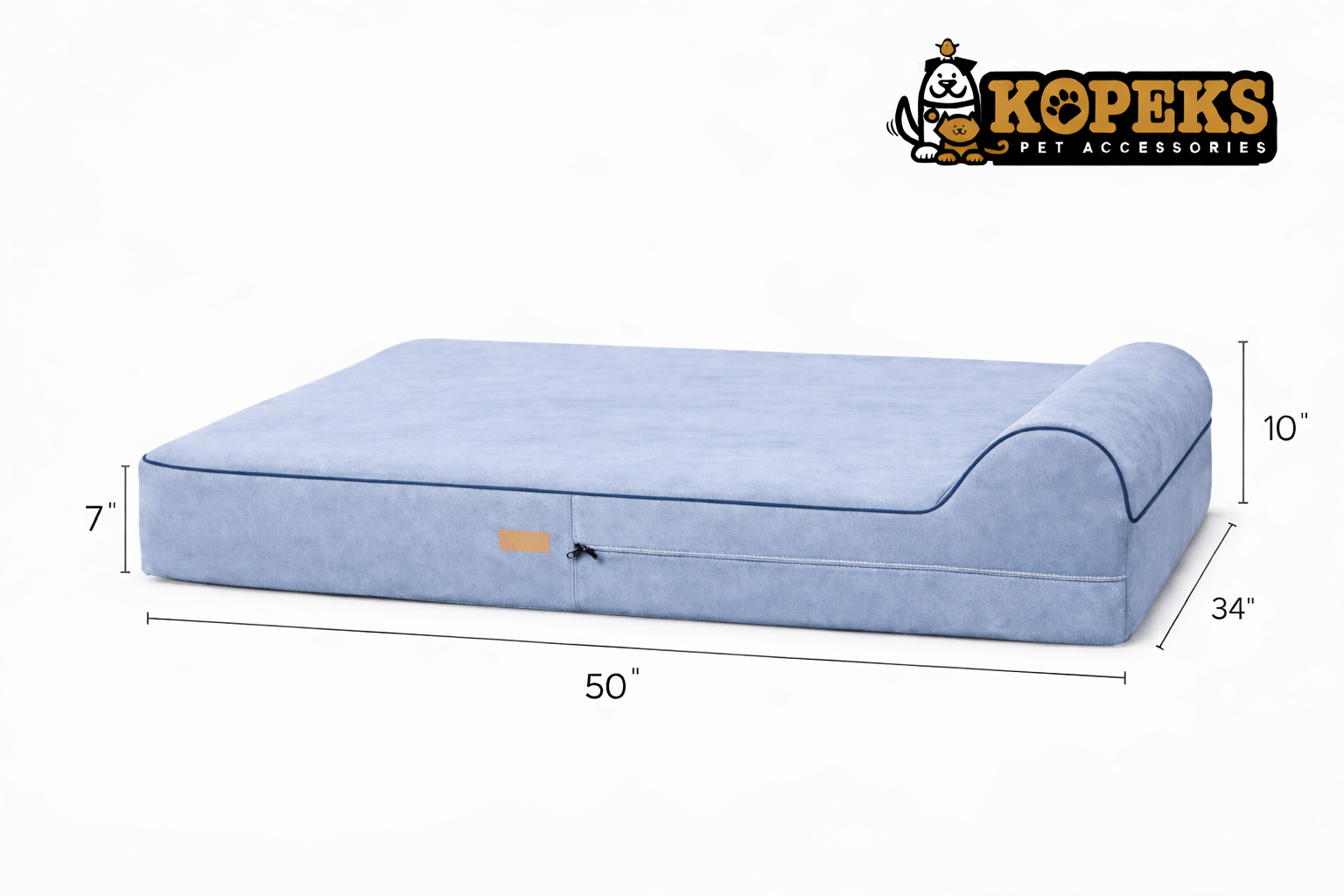 Orthopedisch Hondenbed Met Memory Foam, Waterdicht En Verhoogd Kussen Groot Formaat Hondenbed 3307575 Orthopedisch Hondenbed Met Memory Foam, Waterdicht En Verhoogd Kussen Groot Formaat Hondenbed 3307575