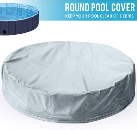 Cover for Foldable Pet Pool Collapsible Tub