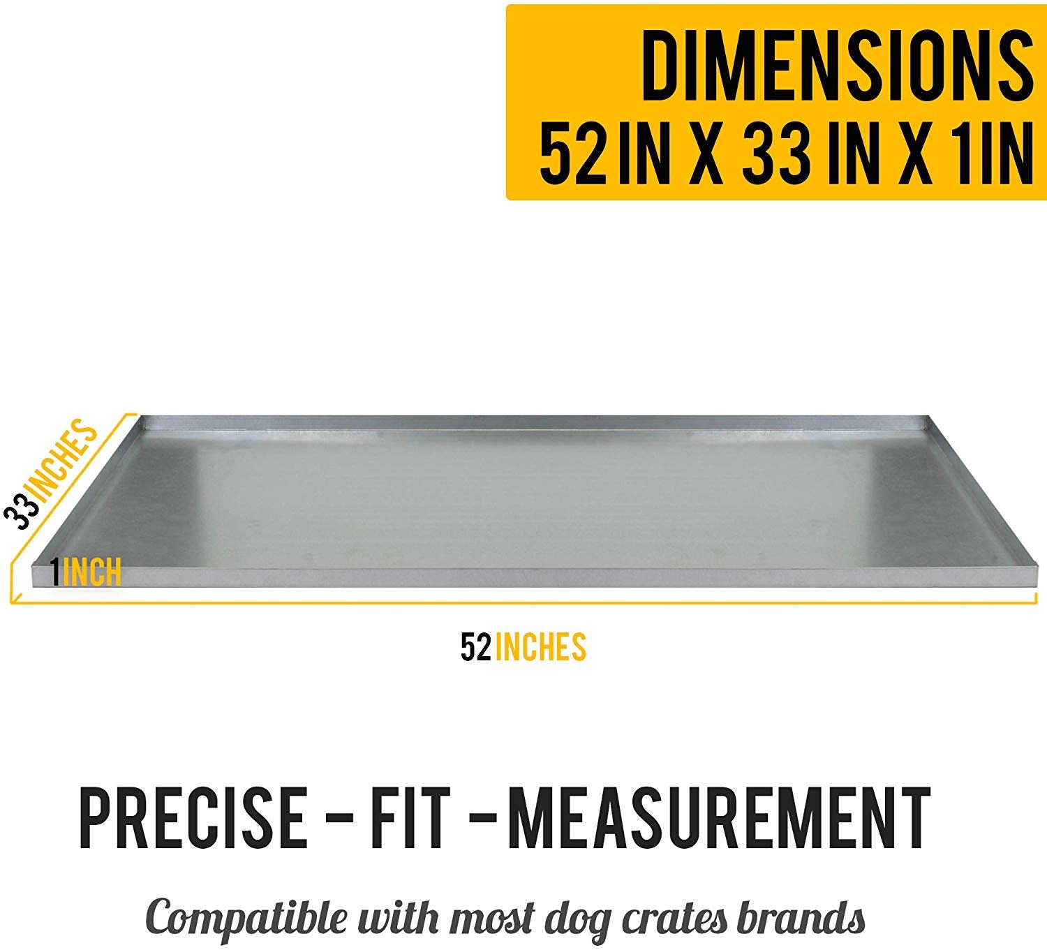 Heavy Duty Multipurpose Galvanized Metal Tray