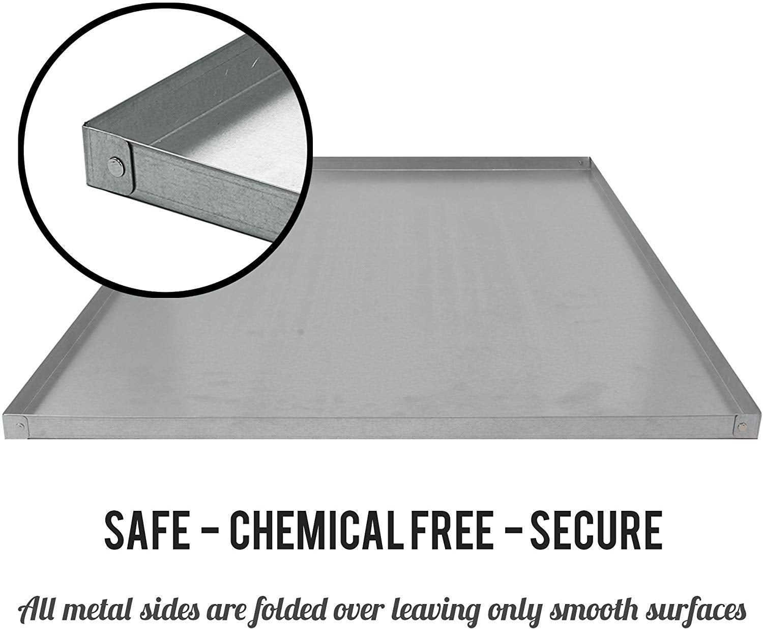 Heavy Duty Multipurpose Galvanized Metal Tray