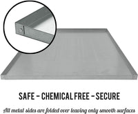 Heavy Duty Multipurpose Galvanized Metal Tray
