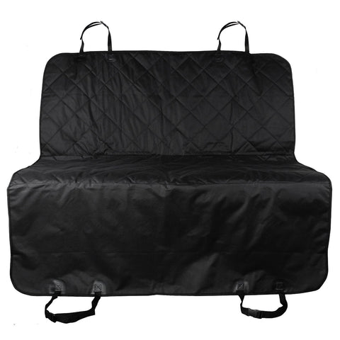 Dog Car Seat Cover Back Seat For Pets - Black
