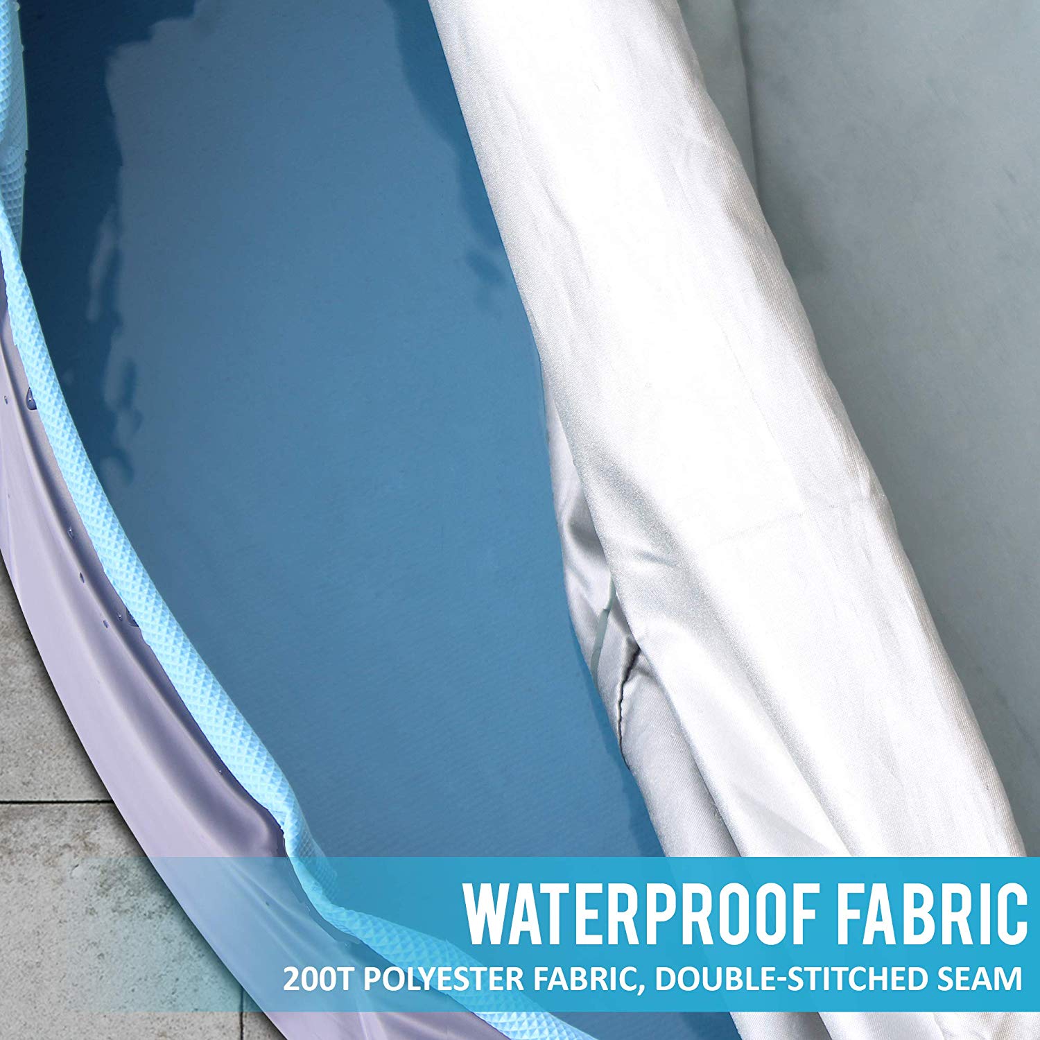 Cover for Foldable Pet Pool Collapsible Tub